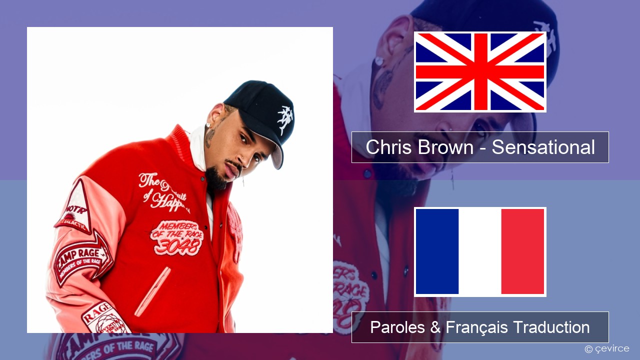 Chris Brown – Sensational (feat. Davido & Lojay) Anglais Paroles & Français Traduction