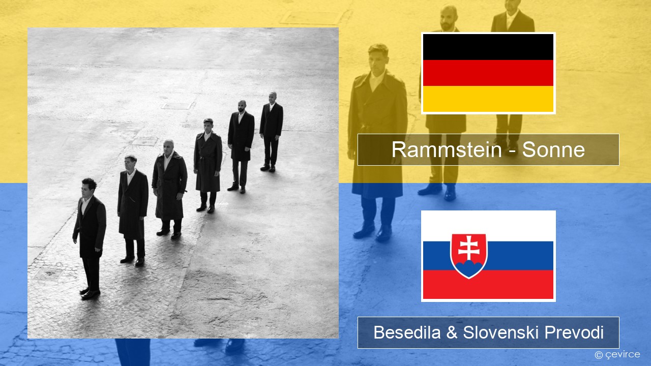 Rammstein – Sonne Nemški Besedila & Slovenski Prevodi