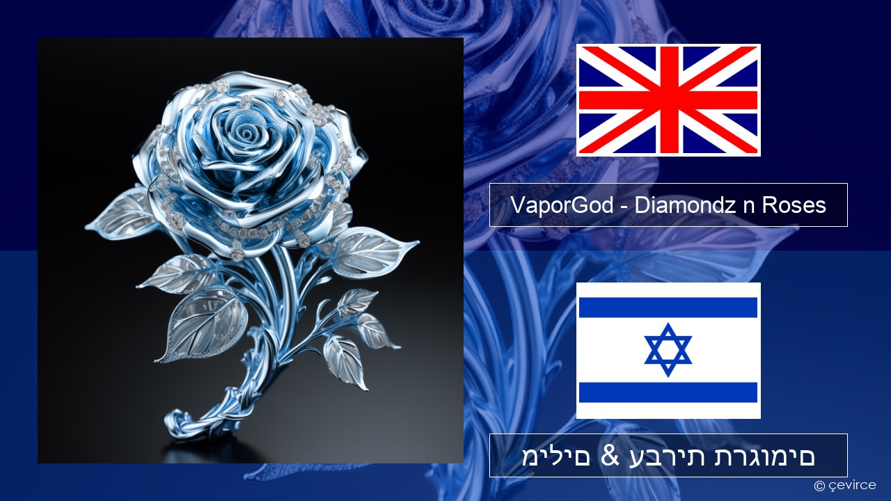 VaporGod – Diamondz n Roses אנגלית מילים & עברית תרגומים