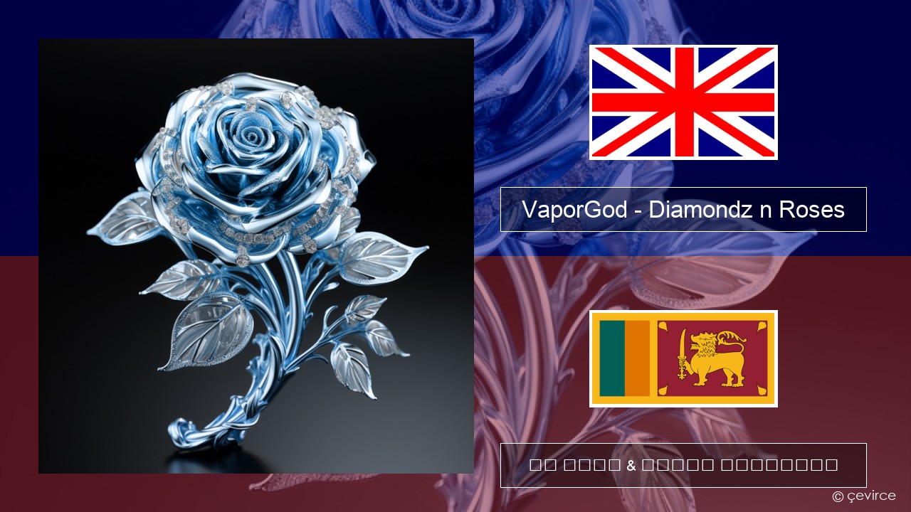 VaporGod – Diamondz n Roses ඉංග්රීසි පද රචනය & සිංහල පරිවර්තන