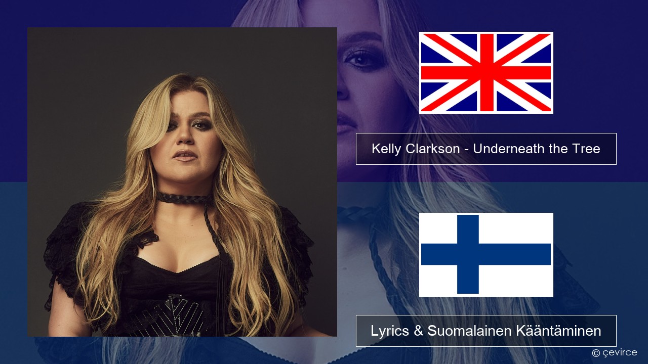 Kelly Clarkson – Underneath the Tree Englanti Lyrics & Suomalainen Kääntäminen