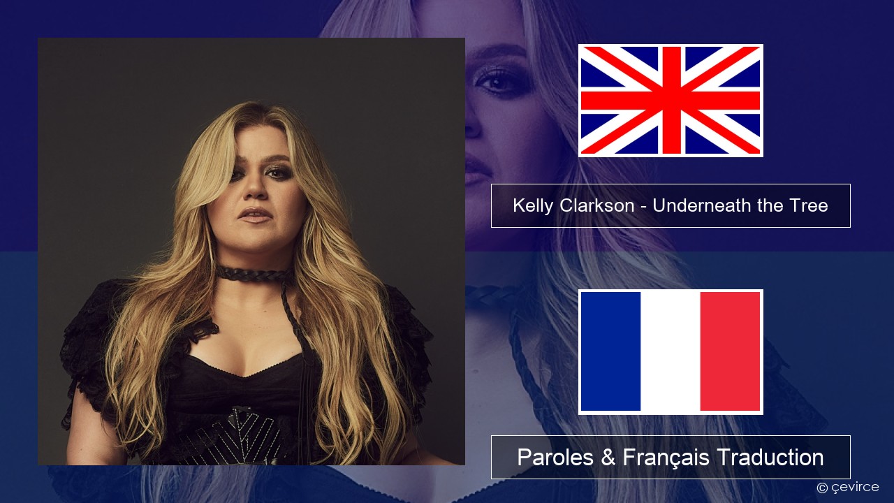 Kelly Clarkson – Underneath the Tree Anglais Paroles & Français Traduction