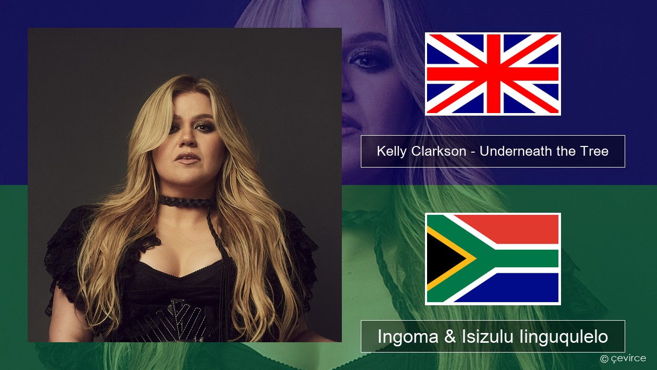 Kelly Clarkson – Underneath the Tree Isixhosa Ingoma & Isizulu Iinguqulelo