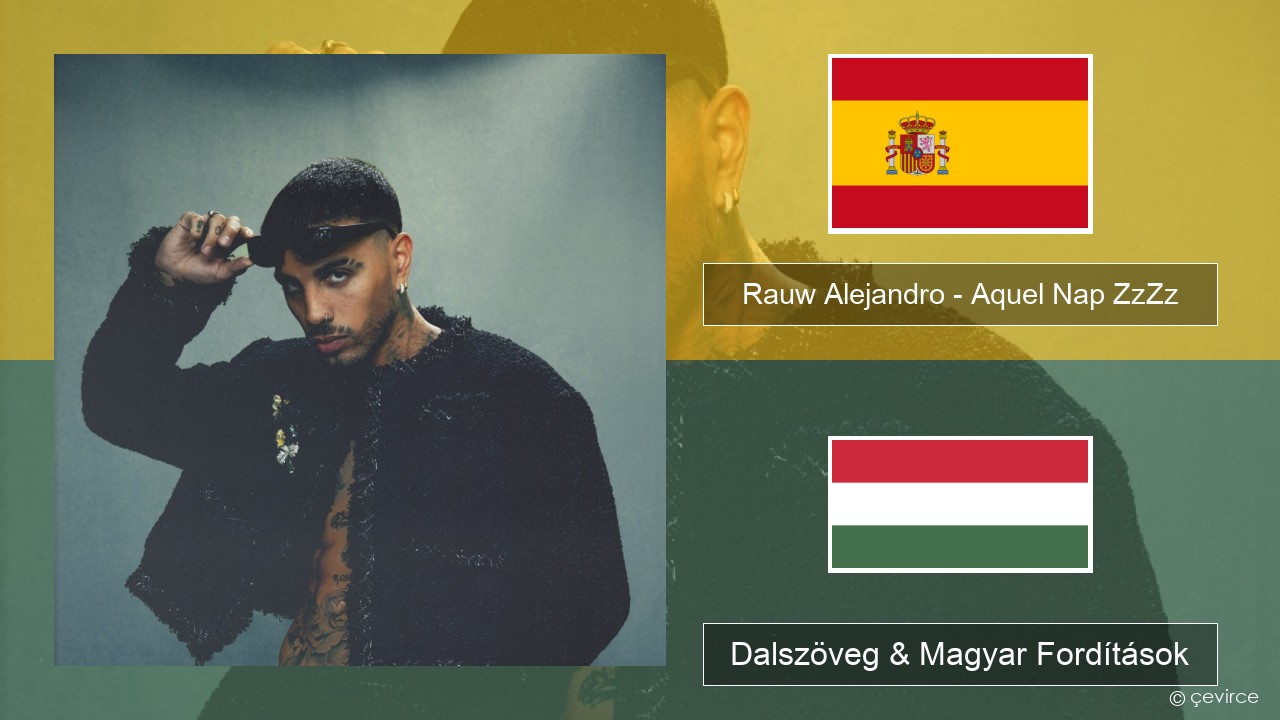 Rauw Alejandro – Aquel Nap ZzZz Spanyol Dalszöveg & Magyar Fordítások