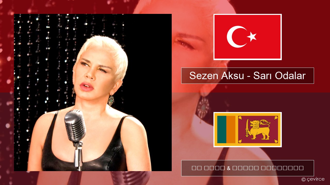 Sezen Aksu – Sarı Odalar තුර්කි පද රචනය & සිංහල පරිවර්තන