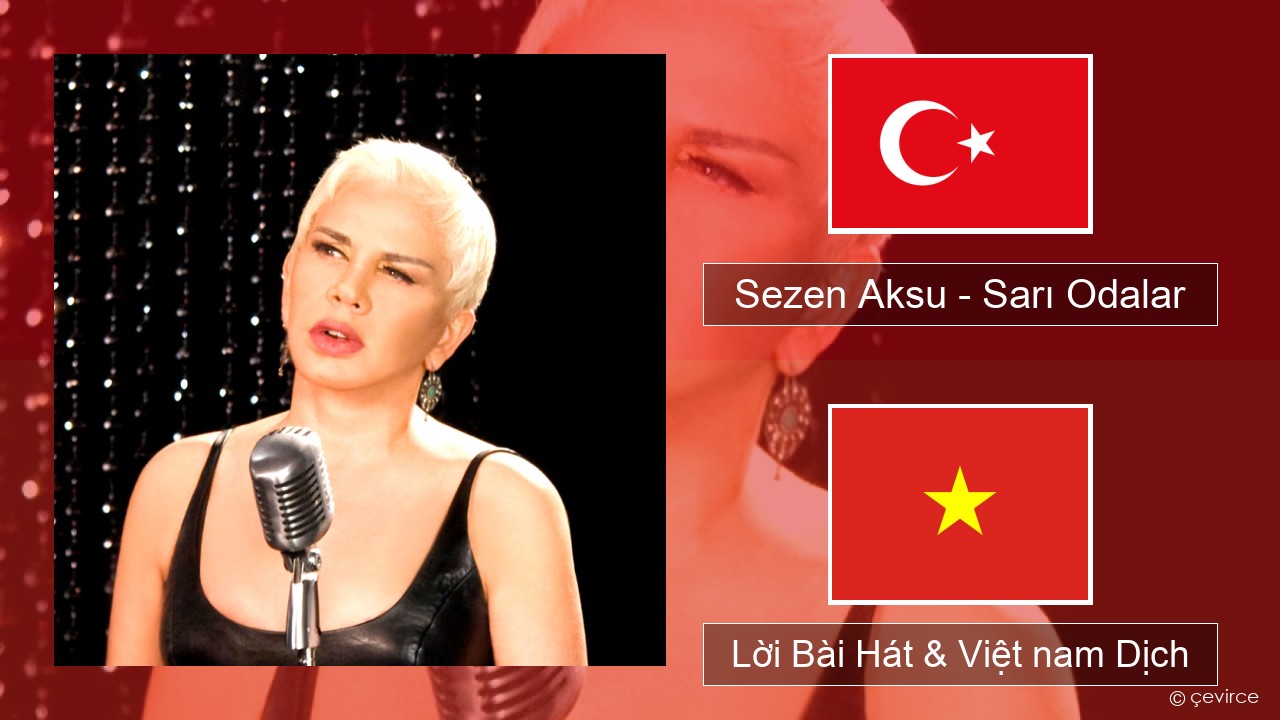 Sezen Aksu – Sarı Odalar Thổ nhĩ kỳ Lời Bài Hát & Việt nam Dịch