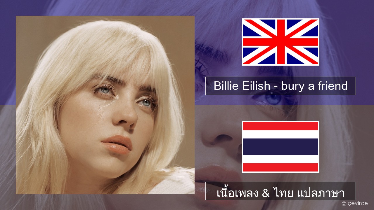 Billie Eilish – bury a friend ภาษาไทย เนื้อเพลง & ไทย แปลภาษา