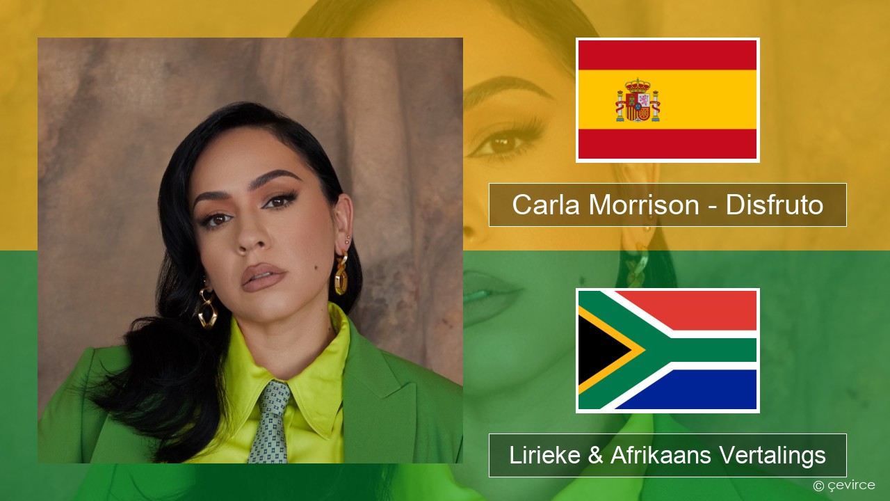 Carla Morrison – Disfruto Spaanse Lirieke & Afrikaans Vertalings