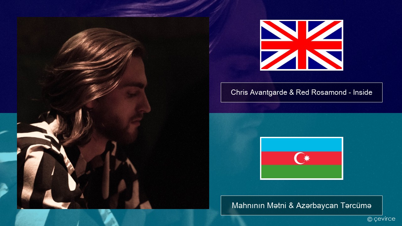 Chris Avantgarde & Red Rosamond – Inside İngilis dili Mahnının Mətni & Azərbaycan Tərcümə