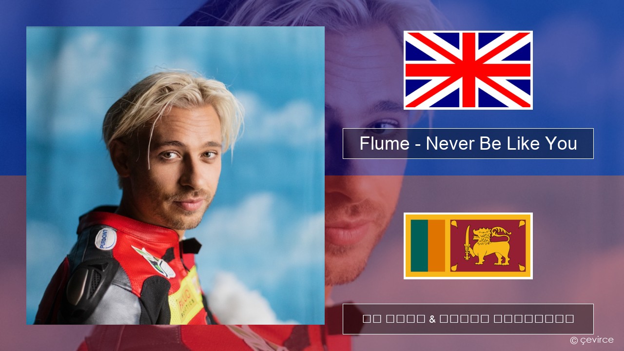 Flume – Never Be Like You (feat. Kai) ඉංග්රීසි පද රචනය & සිංහල පරිවර්තන