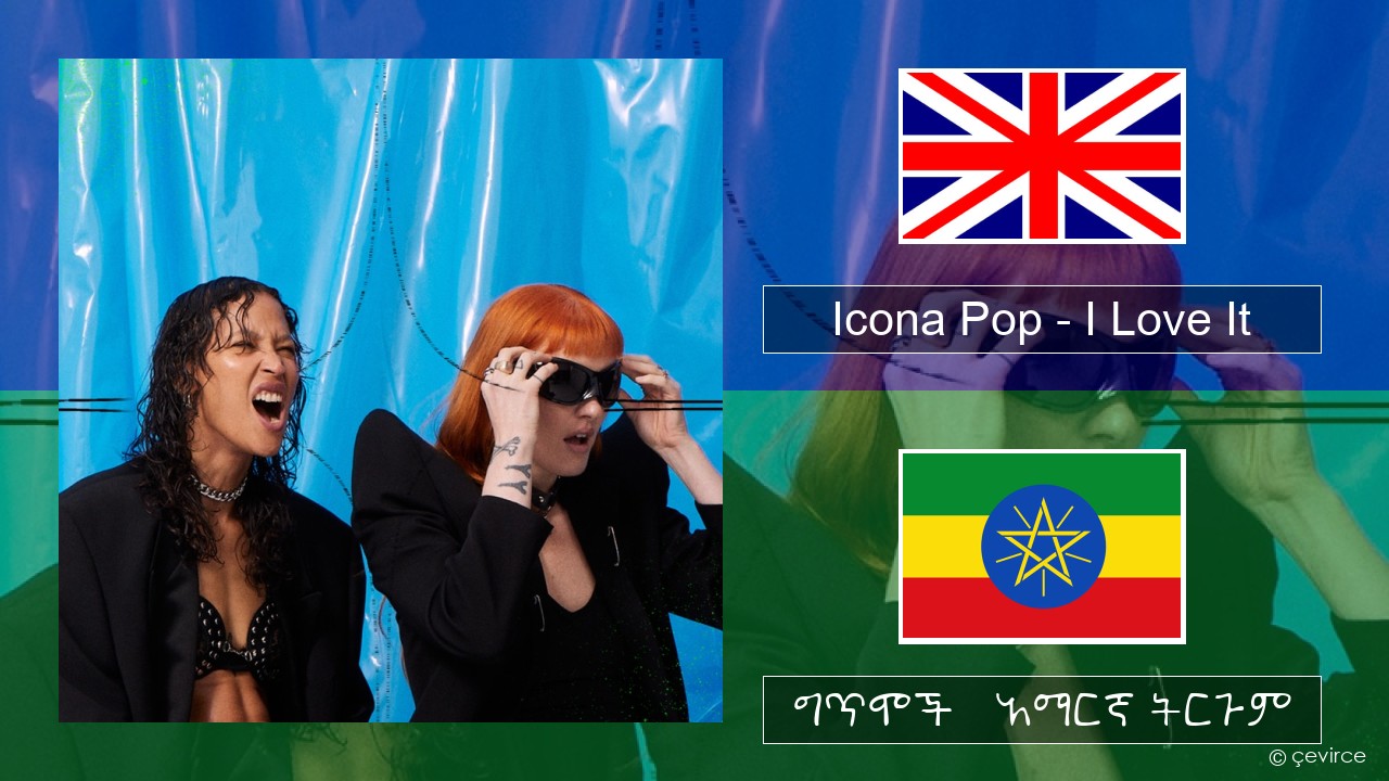 Icona Pop – I Love It (feat. Charli XCX) አማርኛ ግጥሞች & አማርኛ ትርጉም