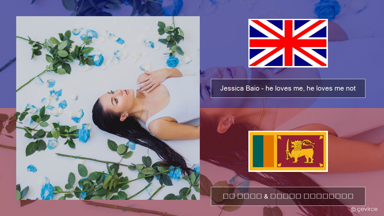 Jessica Baio – he loves me, he loves me not ඉංග්රීසි පද රචනය & සිංහල පරිවර්තන