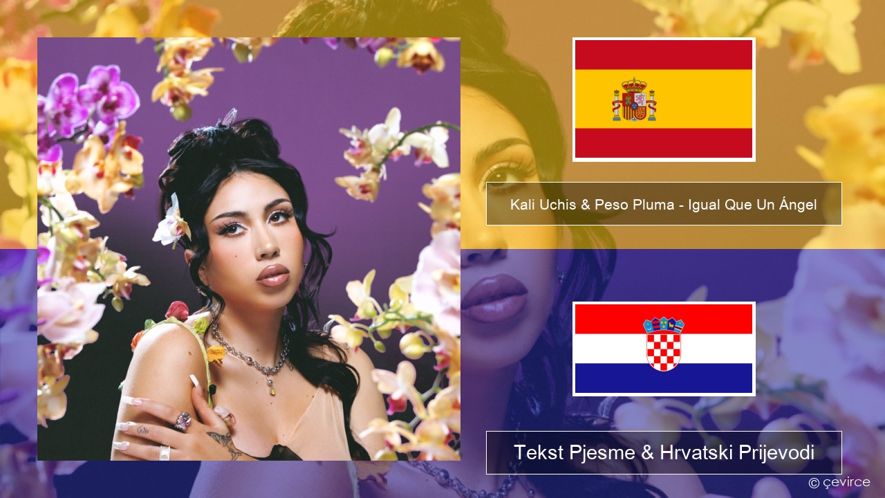 Kali Uchis & Peso Pluma – Igual Que Un Ángel Španjolski Tekst Pjesme & Hrvatski Prijevodi