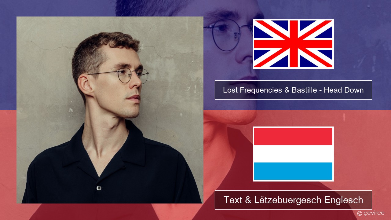 Lost Frequencies & Bastille – Head Down Englisch Text & Lëtzebuergesch Englesch