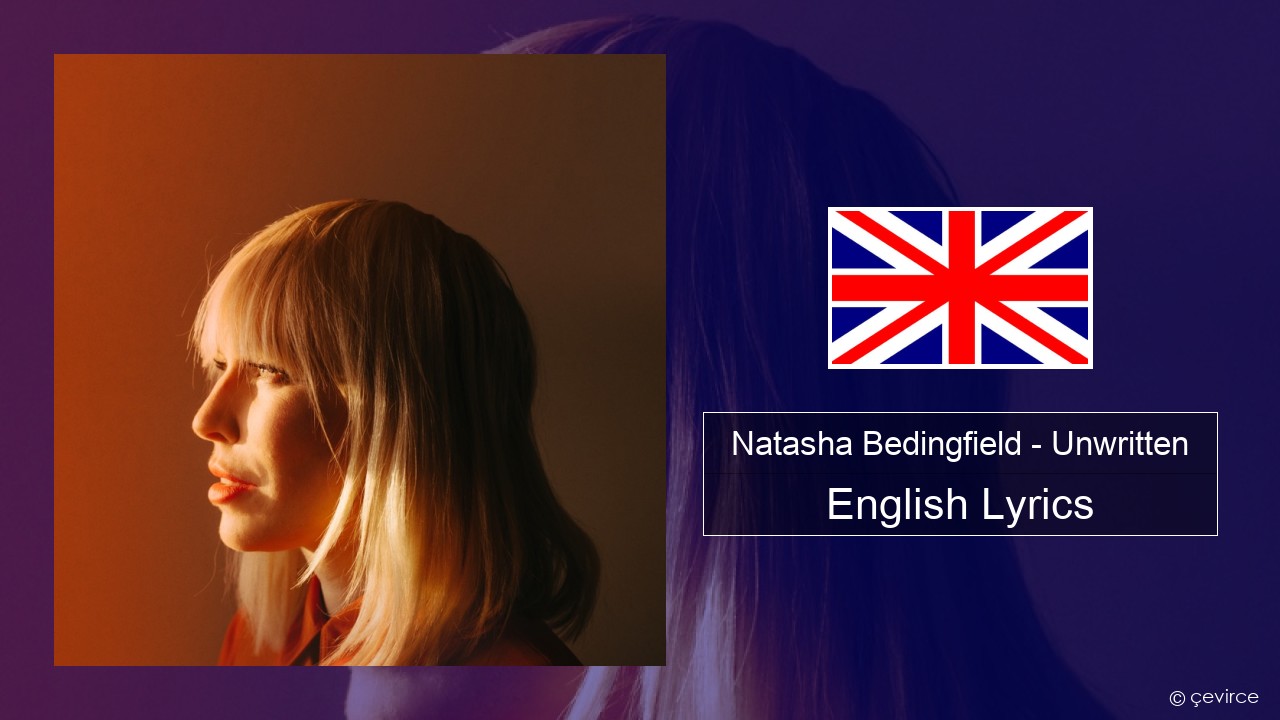 Natasha Bedingfield – Unwritten English Lyrics