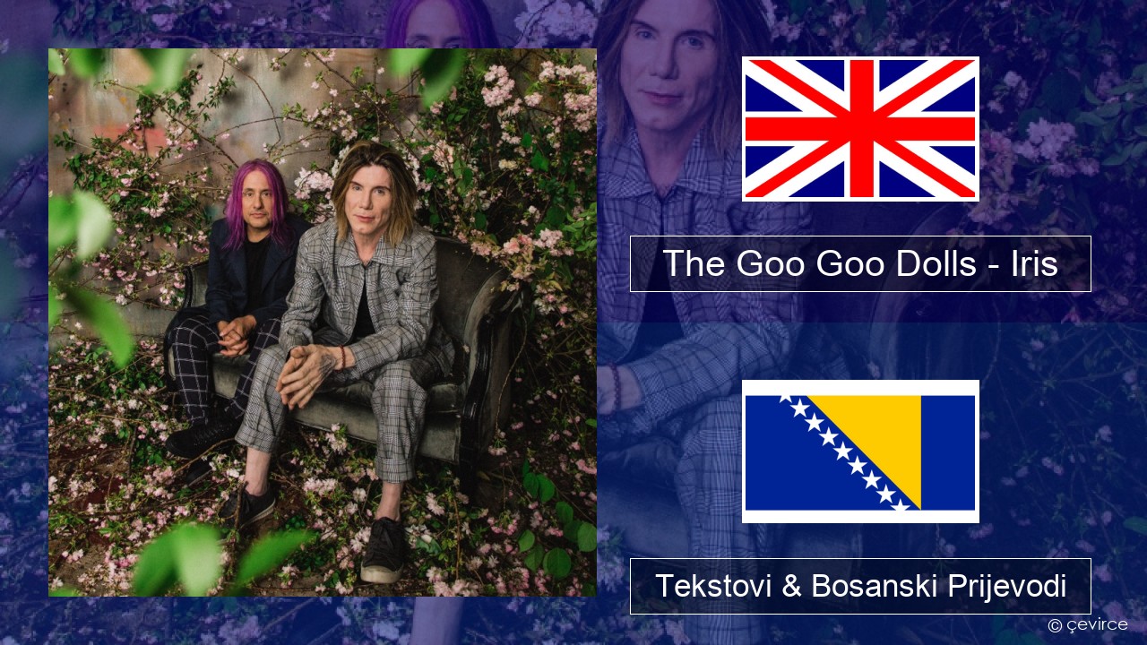 The Goo Goo Dolls – Iris Engleski Tekstovi & Bosanski Prijevodi