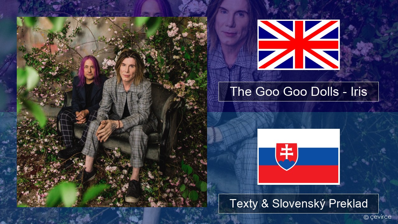 The Goo Goo Dolls – Iris Anglický Texty & Slovenský Preklad