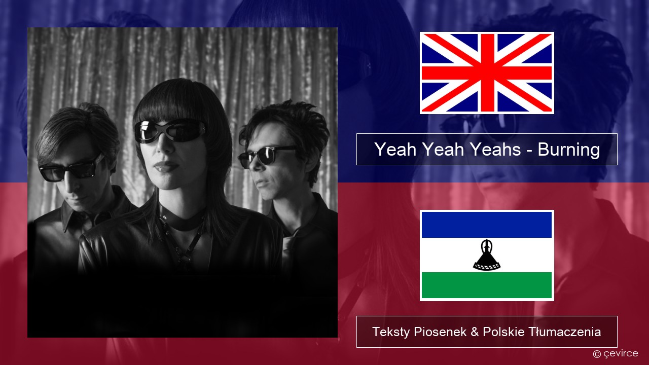 Yeah Yeah Yeahs – Burning Polski Teksty Piosenek & Polskie Tłumaczenia