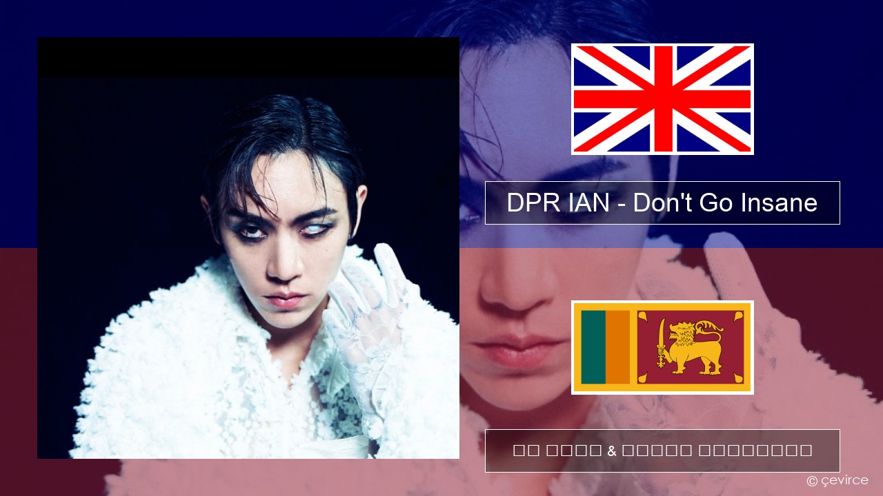 DPR IAN – Don’t Go Insane ඉංග්රීසි පද රචනය & සිංහල පරිවර්තන