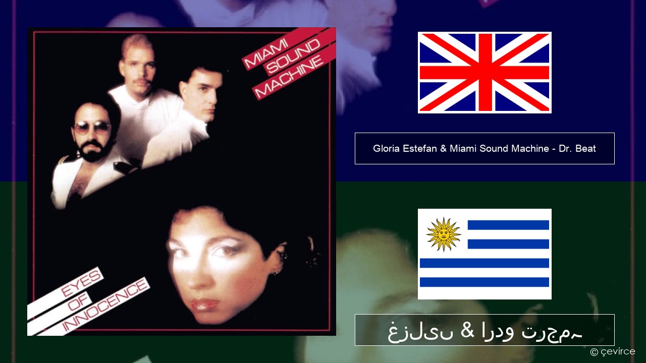Gloria Estefan & Miami Sound Machine – Dr. Beat انگریزی غزلیں & اردو ترجمہ