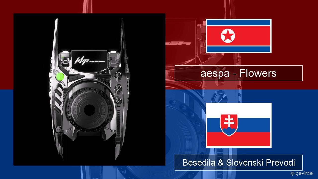 aespa – Flowers Korejski Besedila & Slovenski Prevodi