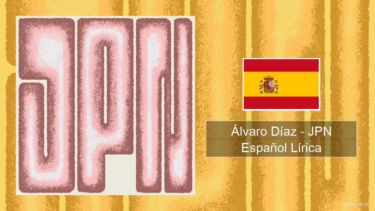 Álvaro Díaz – JPN Español Lírica