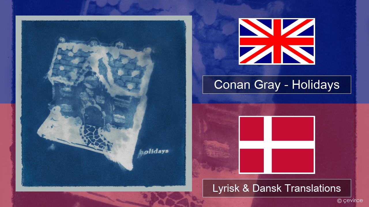 Conan Gray – Holidays Engelsk Lyrisk & Dansk Translations