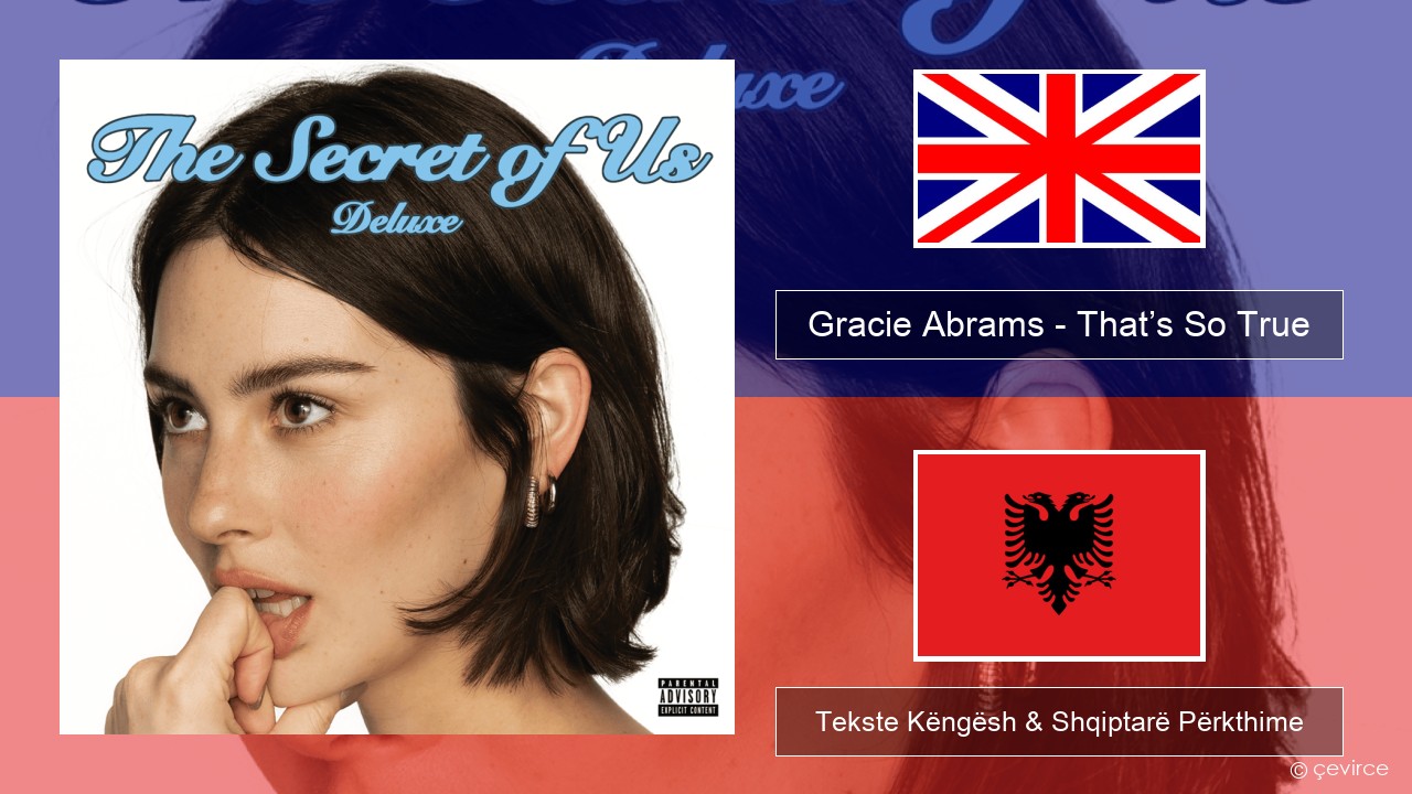 Gracie Abrams – That’s So True Anglisht Tekste Këngësh & Shqiptarë Përkthime