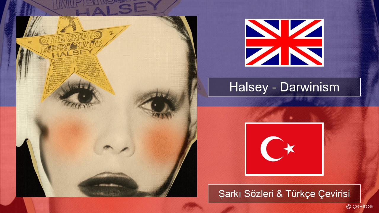 Halsey – Darwinism İngilizce Şarkı Sözleri & Türkçe Çevirisi