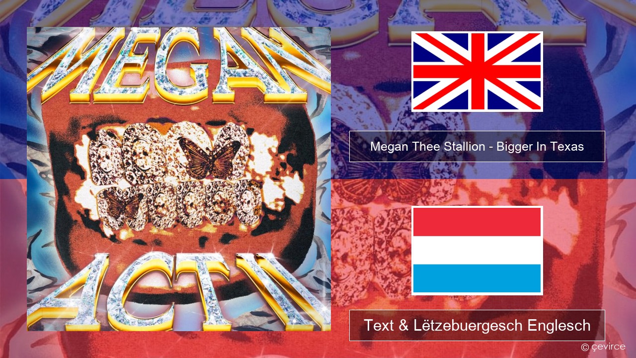 Megan Thee Stallion – Bigger In Texas Englisch Text & Lëtzebuergesch Englesch