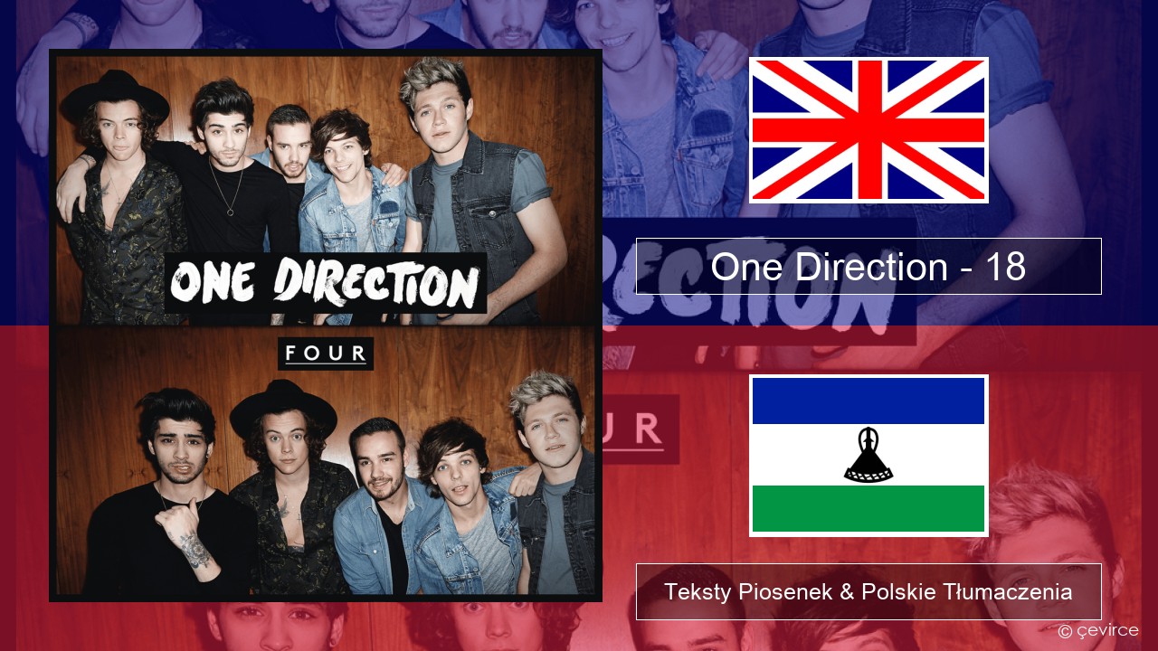 One Direction – 18 Polski Teksty Piosenek & Polskie Tłumaczenia