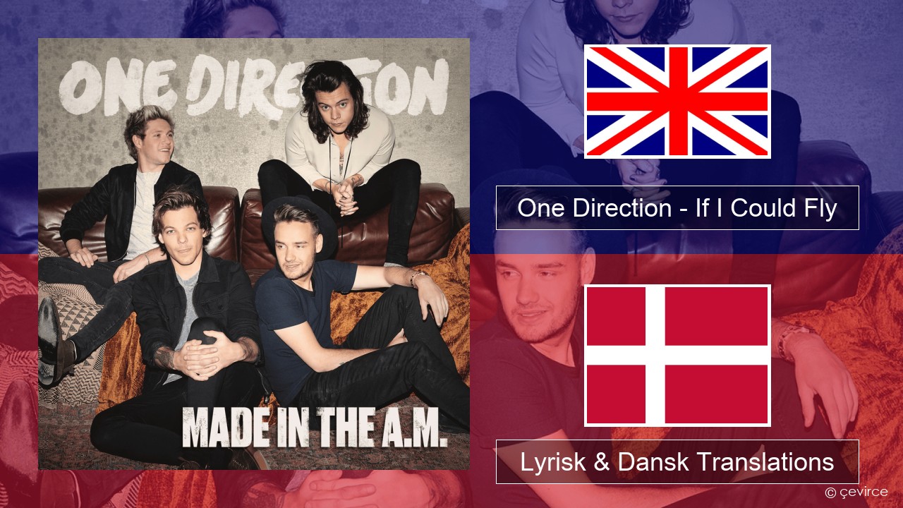 One Direction – If I Could Fly Engelsk Lyrisk & Dansk Translations