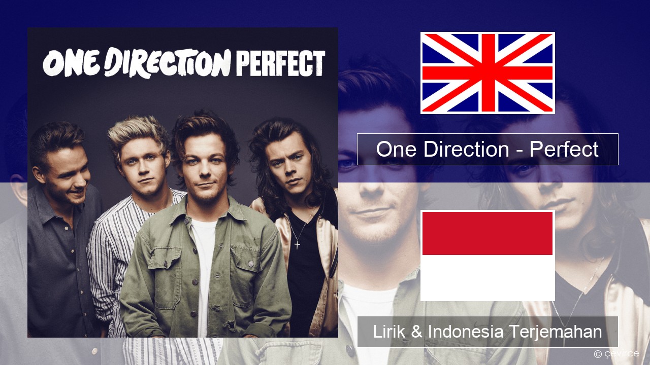 One Direction – Perfect Bahasa Indonesia Lirik & Indonesia Terjemahan