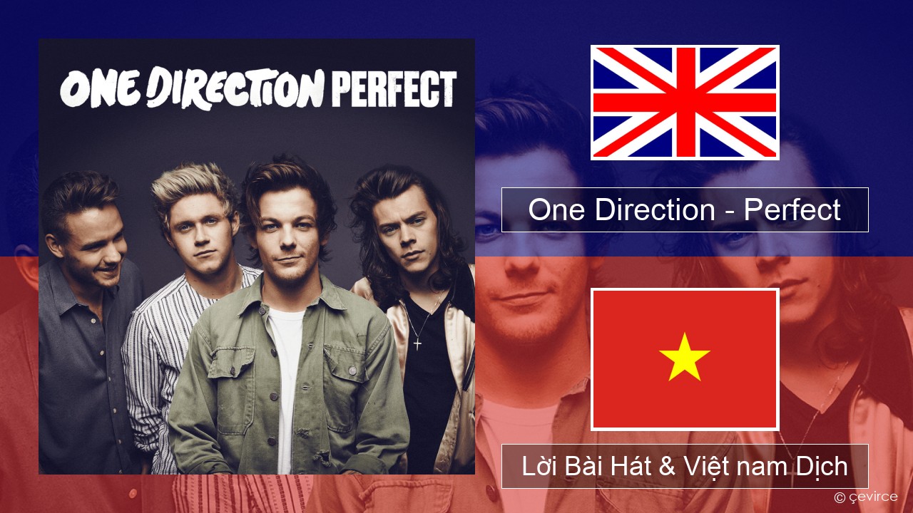 One Direction – Perfect Tiếng anh Lời Bài Hát & Việt nam Dịch