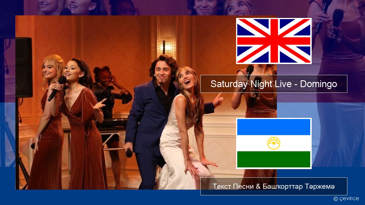 Saturday Night Live – Domingo (Bridesmaids Speech) Инглиз Текст Песни & Башҡорттар Тәржемә