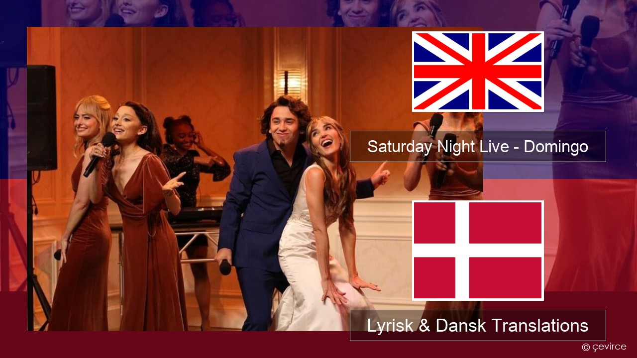 Saturday Night Live – Domingo (Bridesmaids Speech) Engelsk Lyrisk & Dansk Translations