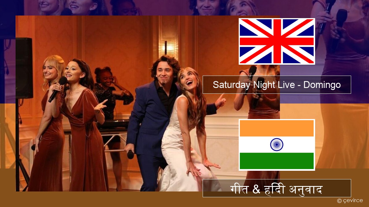 Saturday Night Live – Domingo (Bridesmaids Speech) अंग्रेजी गीत & हिंदी अनुवाद