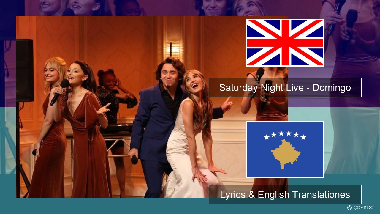 Saturday Night Live – Domingo (Bridesmaids Speech) Anglorum Lyrics & English Translationes