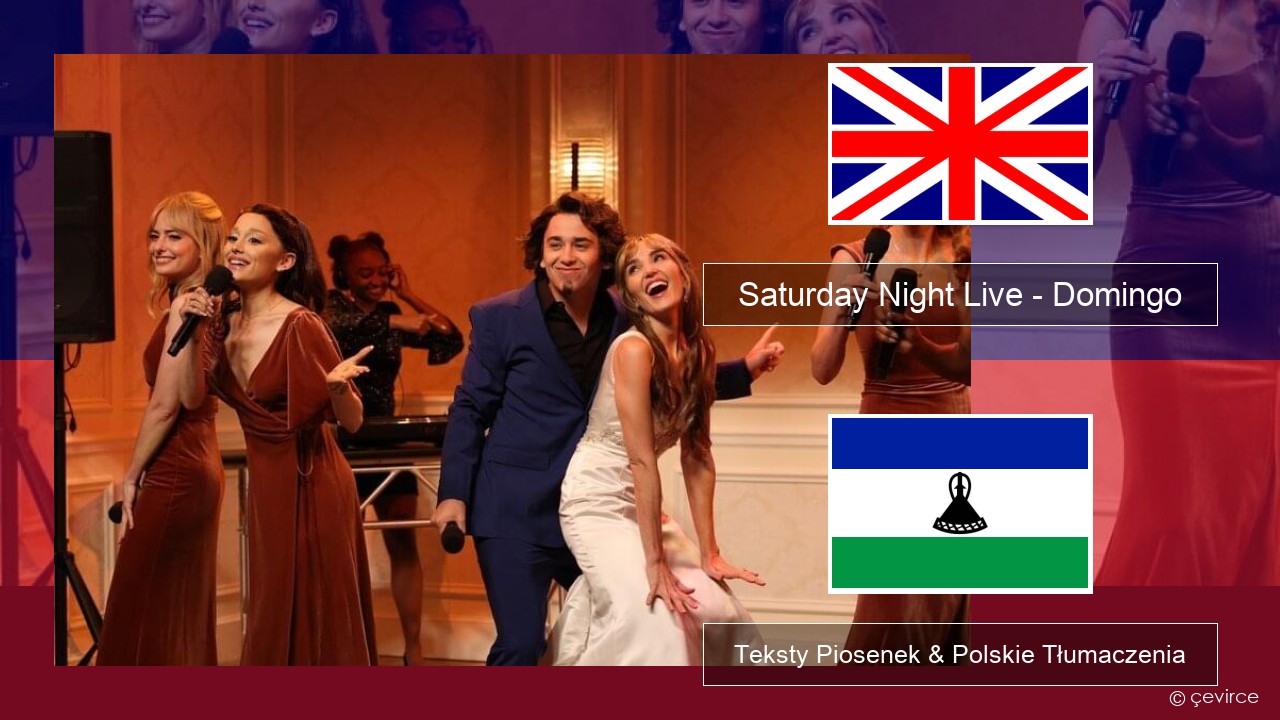 Saturday Night Live – Domingo (Bridesmaids Speech) Polski Teksty Piosenek & Polskie Tłumaczenia