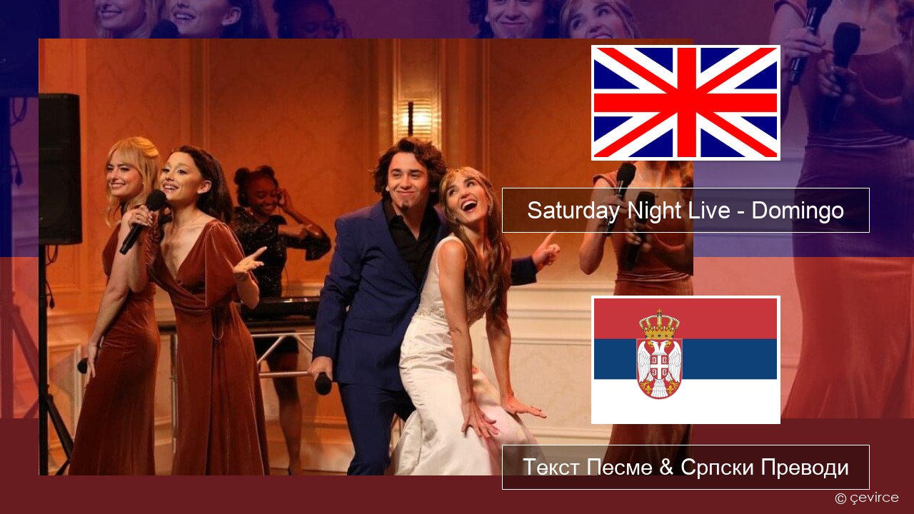 Saturday Night Live – Domingo (Bridesmaids Speech) Енглески Текст Песме & Српски Преводи