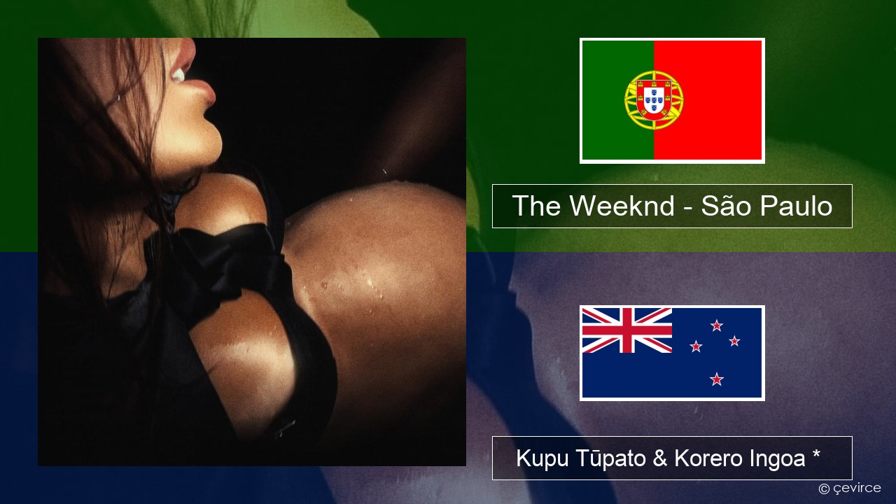 The Weeknd – São Paulo Ingoa *  Kupu Tūpato & Korero Ingoa *