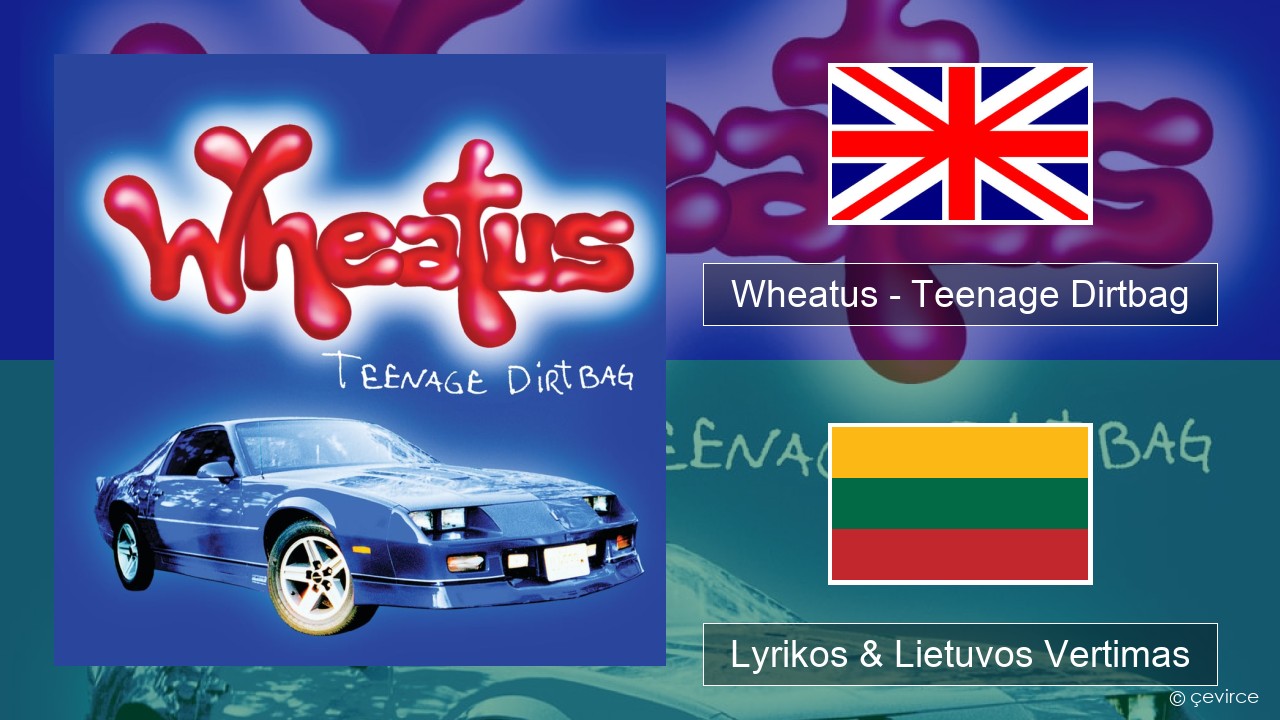 Wheatus – Teenage Dirtbag Anglų Lyrikos & Lietuvos Vertimas