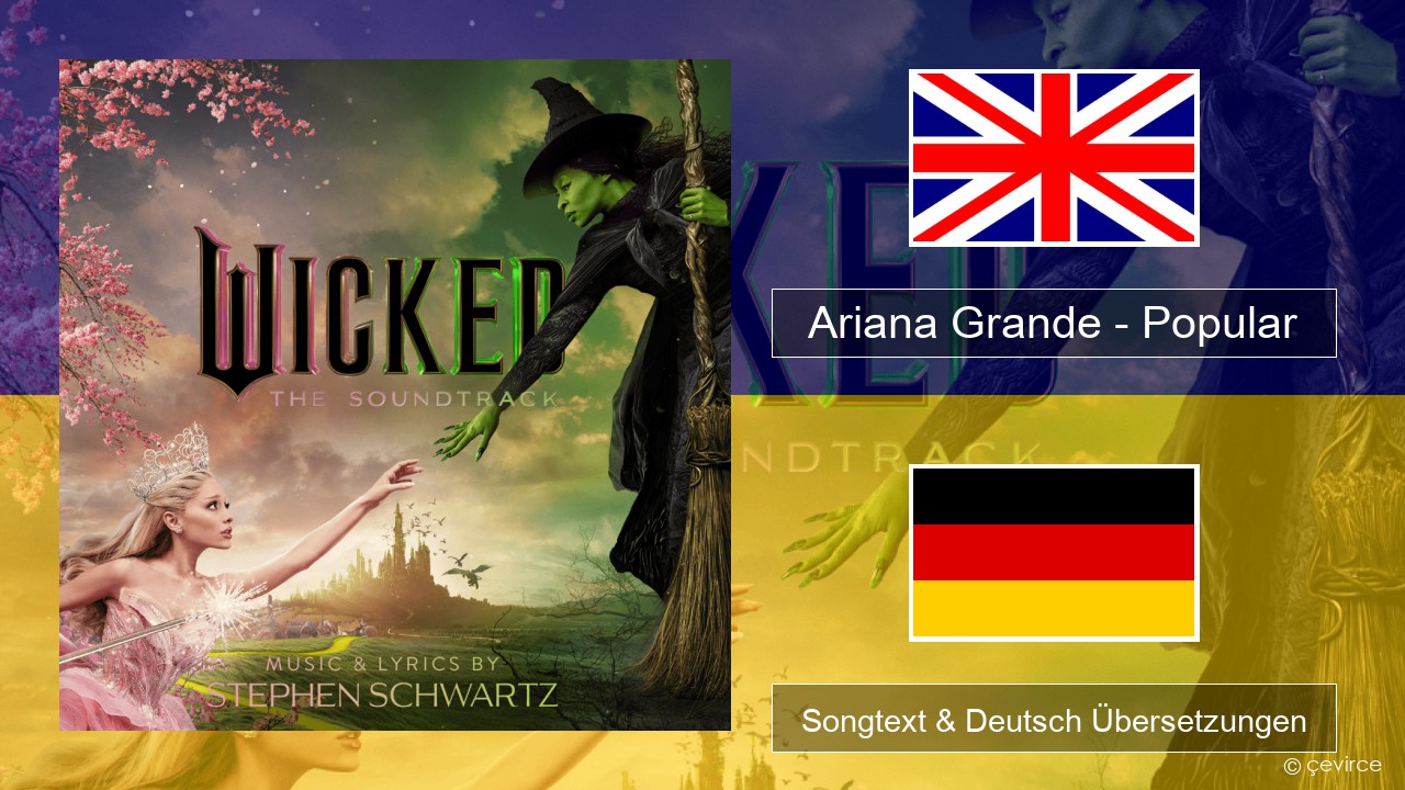 Ariana Grande – Popular Englisch Songtext & Deutsch Übersetzungen