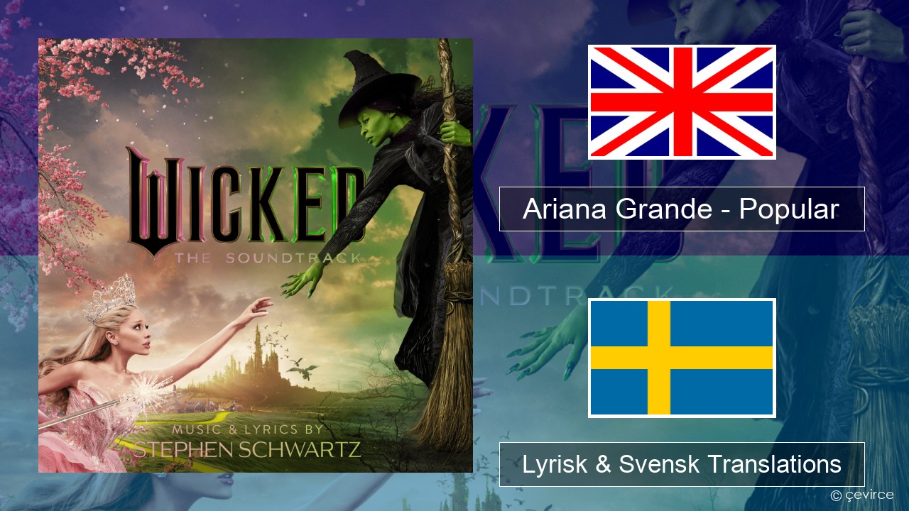 Ariana Grande – Popular Engelsk Lyrisk & Svensk Translations