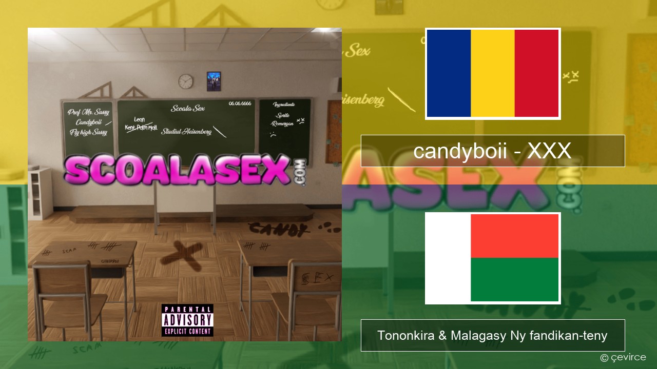 candyboii – XXX Anarana Tononkira & Malagasy Ny fandikan-teny