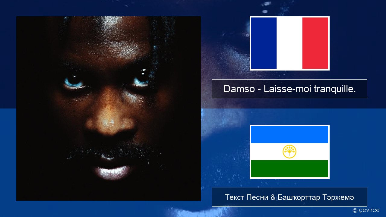 Damso – Laisse-moi tranquille. Француз Текст Песни & Башҡорттар Тәржемә