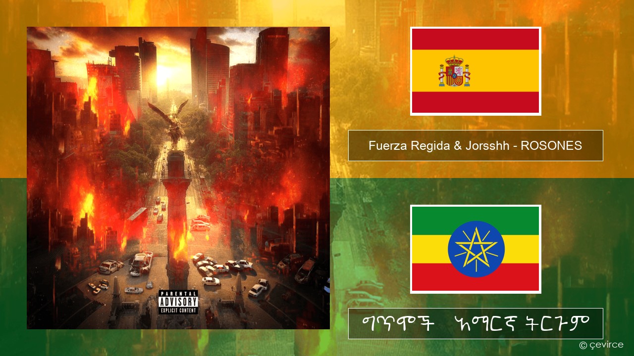 Fuerza Regida & Jorsshh – ROSONES ስፓኒሽ ግጥሞች & አማርኛ ትርጉም