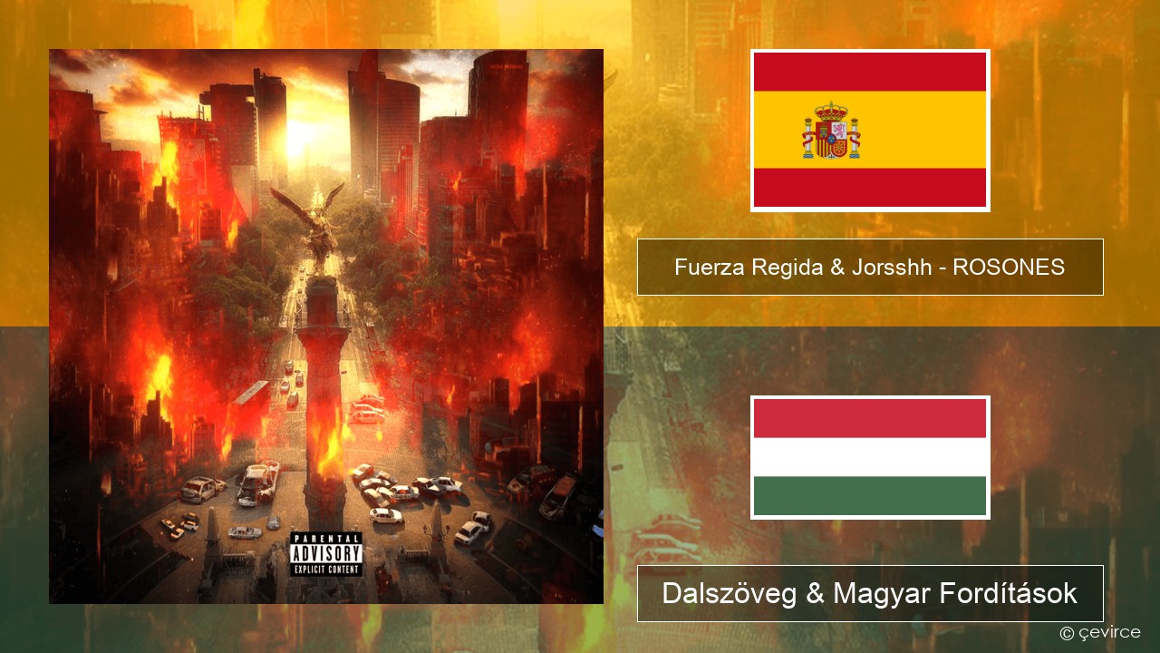 Fuerza Regida & Jorsshh – ROSONES Spanyol Dalszöveg & Magyar Fordítások