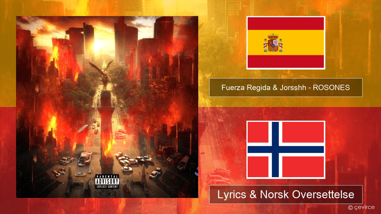 Fuerza Regida & Jorsshh – ROSONES Spansk Lyrics & Norsk Oversettelse