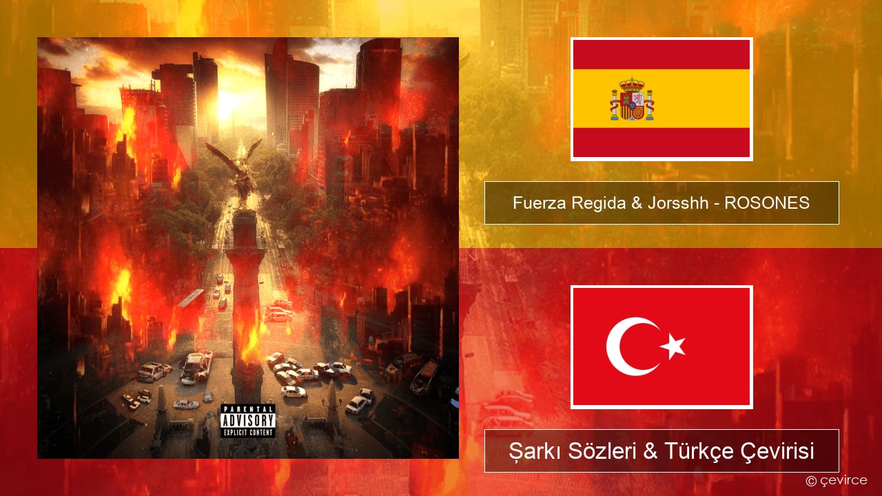 Fuerza Regida & Jorsshh – ROSONES İspanyolca Şarkı Sözleri & Türkçe Çevirisi